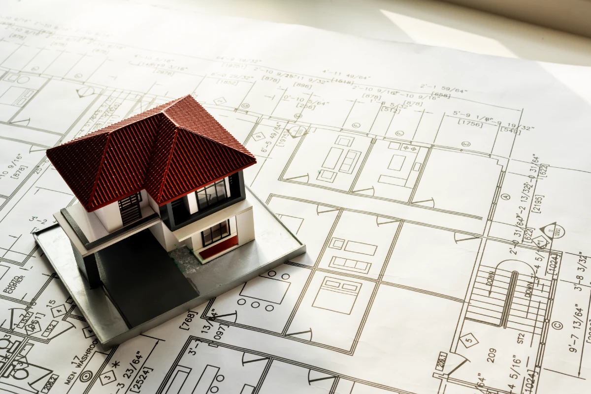 New build residential design by PLANS4U